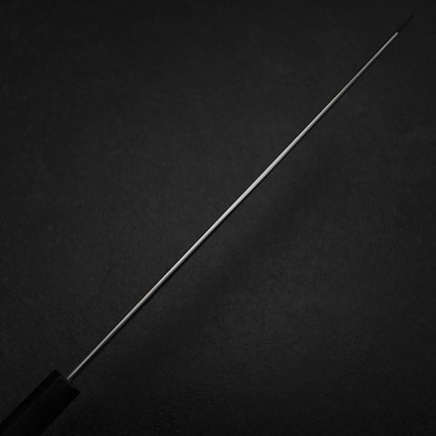 Kiritsuke Yanagiba Silver Steel #3 Kasumi Manche en Buffle et Ébène 300mm-[Musashi]-[Couteaux de cuisine japonais]