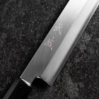 Kiritsuke Yanagiba Silver Steel #3 Kasumi Manche en Buffle et Magnolia 300mm-[Musashi]-[Couteaux de cuisine japonais]