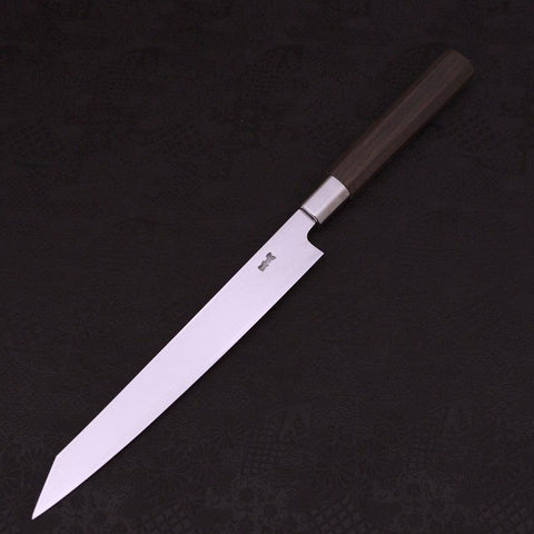Kiritsuke Yanagiba Silver Steel #3 Manche en Noyer 240mm-[Musashi]-[Couteaux de cuisine japonais]