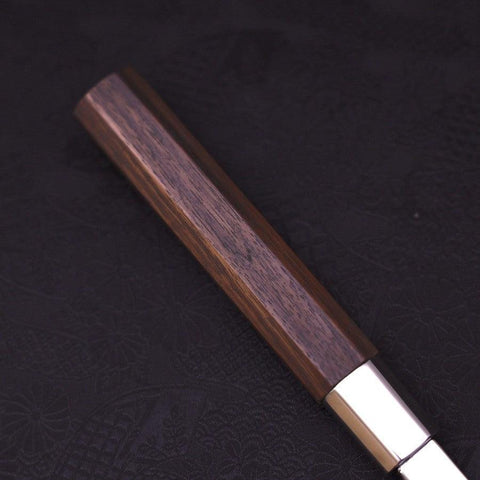 Kiritsuke Yanagiba Silver Steel #3 Manche en Noyer 240mm-[Musashi]-[Couteaux de cuisine japonais]