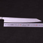 Kiritsuke Yanagiba Silver Steel #3 Manche en Noyer 240mm-[Musashi]-[Couteaux de cuisine japonais]