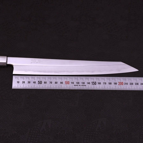 Kiritsuke Yanagiba Silver Steel #3 Manche en Noyer 240mm-[Musashi]-[Couteaux de cuisine japonais]