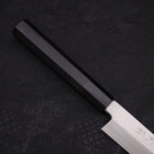 Kiritsuke Yanagiba Silver Steel #3 Poli Manche en Buffle et Ébène 270mm-[Musashi]-[Couteaux de cuisine japonais]