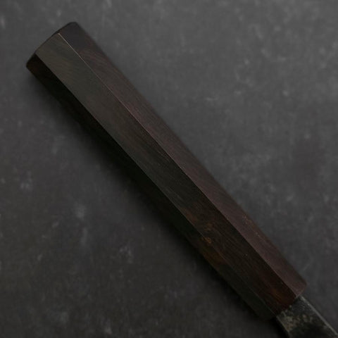 Kobunka Blue Steel #2 Kurouchi Manche en Ébène 120mm-[Musashi]-[Couteaux de cuisine japonais]
