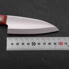 Kodeba AUS-6 Poli Manche Occidental Marron 95mm-[Musashi]-[Couteaux de cuisine japonais]