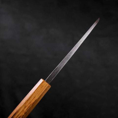 Kodeba White Steel #2 Kurouchi Tsuchime Manche Yaki Urushi 120mm-[Musashi]-[Couteaux de cuisine japonais]