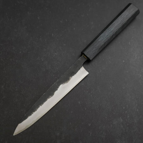 Koyanagi Blue Steel #1 Kurouchi Manche Urushi Bleu Sombre 150mm-[Musashi]-[Couteaux de cuisine japonais]