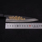 Koyanagi Blue Steel #2 Kurouchi Chokin Sakura Manche en Buffle et Ébène 135mm-[Musashi]-[Couteaux de cuisine japonais]