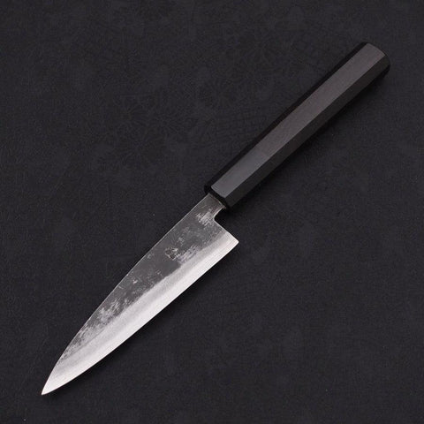 Koyanagi Blue Super Kurouchi Manche en Buffle et Ébène 120mm-[Musashi]-[Couteaux de cuisine japonais]