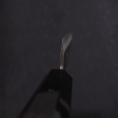 Koyanagi Blue Super Kurouchi Manche en Buffle et Ébène 120mm-[Musashi]-[Couteaux de cuisine japonais]