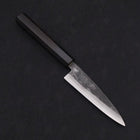 Koyanagi Blue Super Kurouchi Manche en Buffle et Ébène 120mm-[Musashi]-[Couteaux de cuisine japonais]