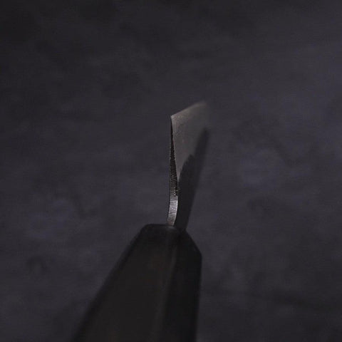 Koyanagi Blue Super Kurouchi Manche en Buffle et Ébène 150mm-[Musashi]-[Couteaux de cuisine japonais]
