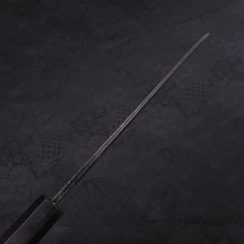 Koyanagi Blue Super Kurouchi Manche en Buffle et Ébène 150mm-[Musashi]-[Couteaux de cuisine japonais]