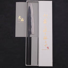 Koyanagi Blue Super Kurouchi Manche en Buffle et Ébène 150mm-[Musashi]-[Couteaux de cuisine japonais]