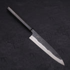 Koyanagi Blue Super Kurouchi Manche en Buffle et Ébène 150mm-[Musashi]-[Couteaux de cuisine japonais]