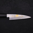 Koyanagi White Steel #2 Kasumi Chokin Luck Cloud Buffalo Ebony Handle 110mm (4.3”)-[Musashi]-[Couteaux de cuisine japonais]