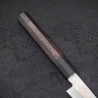 Koyanagi White Steel #2 Kasumi Chokin Nami Manche en Buffle et Ébène 110mm-[Musashi]-[Couteaux de cuisine japonais]