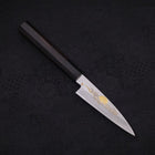 Koyanagi White Steel #2 Kasumi Chokin Nuage Chanceux Manche en Buffle et Ébène 110mm-[Musashi]-[Couteaux de cuisine japonais]
