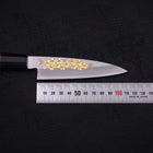 Koyanagi White Steel #2 Kasumi Chokin Sakura Buffalo Ebony Handle 110mm (4.3”)-[Musashi]-[Couteaux de cuisine japonais]
