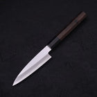 Koyanagi White Steel #2 Kasumi Chokin Sakura Manche en Buffle et Ébène 110mm-[Musashi]-[Couteaux de cuisine japonais]