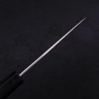 Koyanagi White Steel #2 Kasumi Chokin Sakura Manche en Buffle et Ébène 110mm-[Musashi]-[Couteaux de cuisine japonais]