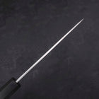 Koyanagi White Steel #2 Kasumi Chokin Sakura Manche en Buffle et Ébène 150mm-[Musashi]-[Couteaux de cuisine japonais]