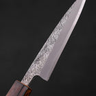 Koyanagi White Steel #2 Nashiji Manche Sumi Urushi 120mm-[Musashi]-[Couteaux de cuisine japonais]