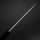 Koyanagi White steel #2 Kasumi Chokin Chance Cloud Manche en Buffle et Ébène 135mm-[Musashi]-[Couteaux de cuisine japonais]