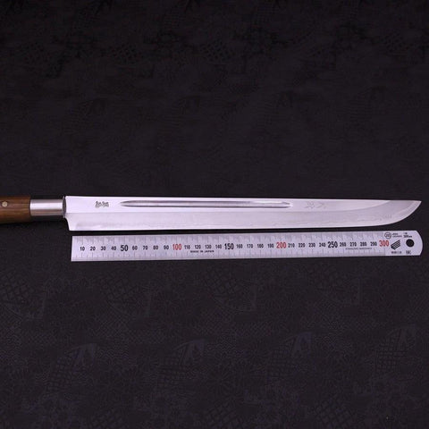 Maguro Silver Steel #3 Manche Enju 345mm-[Musashi]-[Couteaux de cuisine japonais]