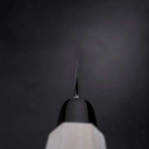 Maguro White Steel #2 Poli Manche en Magnolia 450mm-[Musashi]-[Couteaux de cuisine japonais]