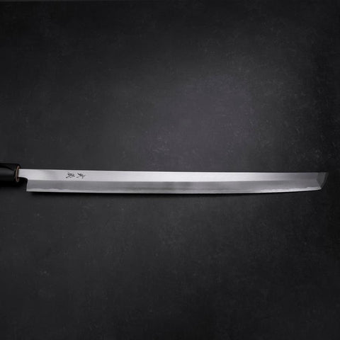 Maguro White Steel #2 Poli Manche en Magnolia 450mm-[Musashi]-[Couteaux de cuisine japonais]