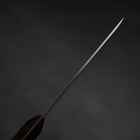 Menkiri (Couteau à Nouilles) Blue Steel #2 Poli Manche Urushi Rouge 300mm-[Musashi]-[Couteaux de cuisine japonais]