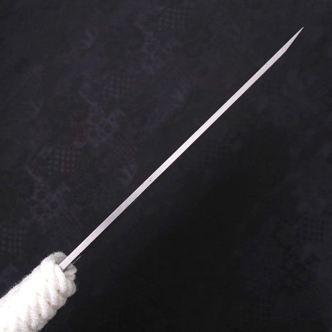 Menkiri (Couteau à nouilles) Blue Steel #2 Nashiji Manche en Corde 300mm-[Musashi]-[Couteaux de cuisine japonais]