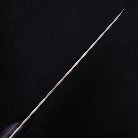Menkiri (Couteau à nouilles) Poli Molybdenum Manche Occidental Noir 330mm-[Musashi]-[Couteaux de cuisine japonais]
