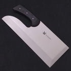 Menkiri (Couteau à nouilles) Poli Molybdenum Manche Occidental Noir 330mm-[Musashi]-[Couteaux de cuisine japonais]