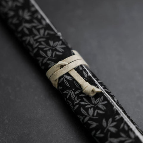 Moribashi Chopsticks Honyaki Stainless Black-Ishime Handle 150mm-[Musashi]-[Couteaux de cuisine japonais]