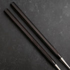 Moribashi Chopsticks Honyaki Stainless Black-Ishime Handle 150mm-[Musashi]-[Couteaux de cuisine japonais]