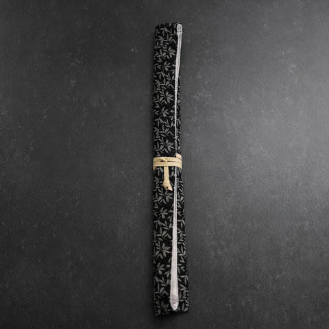 Moribashi Chopsticks Honyaki Stainless Black-Ishime Handle 150mm-[Musashi]-[Couteaux de cuisine japonais]