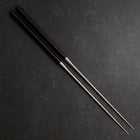 Moribashi Chopsticks Honyaki Stainless Dawn Handle 180mm-[Musashi]-[Couteaux de cuisine japonais]