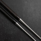 Moribashi Chopsticks Honyaki Stainless Dawn Handle 180mm-[Musashi]-[Couteaux de cuisine japonais]