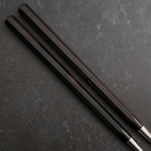 Moribashi Chopsticks Honyaki Stainless Dawn Handle 180mm-[Musashi]-[Couteaux de cuisine japonais]