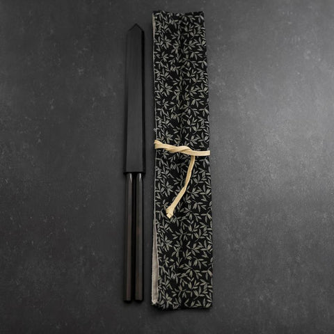 Moribashi Chopsticks Honyaki Stainless Dawn Handle 180mm-[Musashi]-[Couteaux de cuisine japonais]