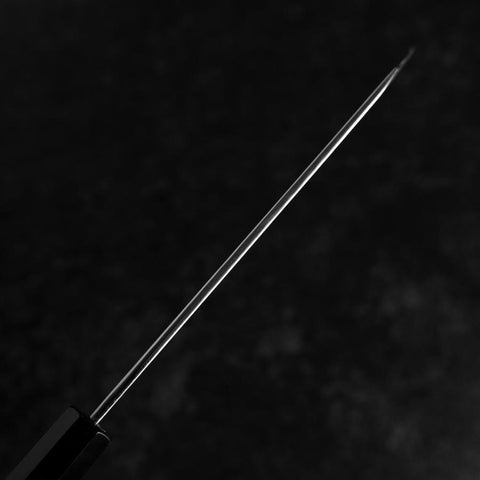 Mukimono Blue Steel #2 Suminagashi Manche en Buffle et Ébène 170mm-[Musashi]-[Couteaux de cuisine japonais]