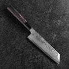 Mukimono Blue Steel #2 Suminagashi Manche en Buffle et Ébène 170mm-[Musashi]-[Couteaux de cuisine japonais]