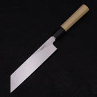 Mukimono White Steel #2 Kasumi Manche en Buffle et Magnolia 180mm-[Musashi]-[Couteaux de cuisine japonais]