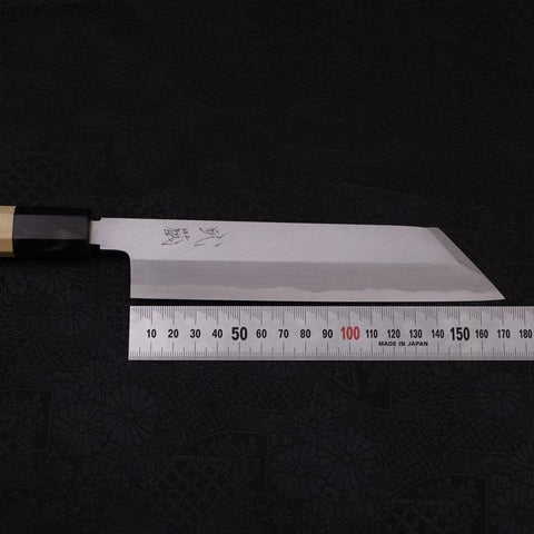 Mukimono White Steel #2 Kasumi Manche en Buffle et Magnolia 180mm-[Musashi]-[Couteaux de cuisine japonais]