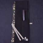 Musashi Japanese Style Kitchen Knife Roll Gold Dragon Tora(Tiger) 1 Pocket Handmade-[Musashi]-[Couteaux de cuisine japonais]