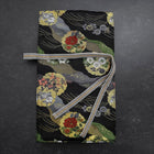 Musashi Japanese Style Kitchen Knife Roll Michi-naga Yukiwamon 1 Pocket Handmade-[Musashi]-[Couteaux de cuisine japonais]