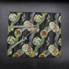 Musashi Japanese Style Kitchen Knife Roll Michi-naga Yukiwamon 4 Pockets Handmade-[Musashi]-[Couteaux de cuisine japonais]