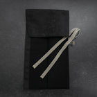 Musashi Japanese Style Kitchen Knife Roll Phoenix Black 1 Pocket Handmade-[Musashi]-[Couteaux de cuisine japonais]